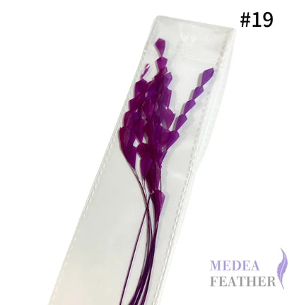 Zig Zag Coque Feathers-Pack of 10 SFROOSTER07 - #19 Festival Fuchsia
