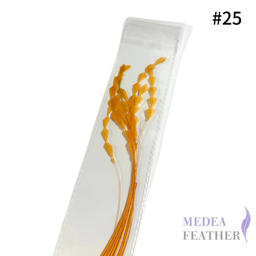 Zig Zag Coque Feathers-Pack of 10 SFROOSTER07 - #25 saffron